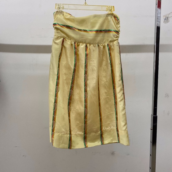 Striped Strapless Dress - Picture 1 of 2